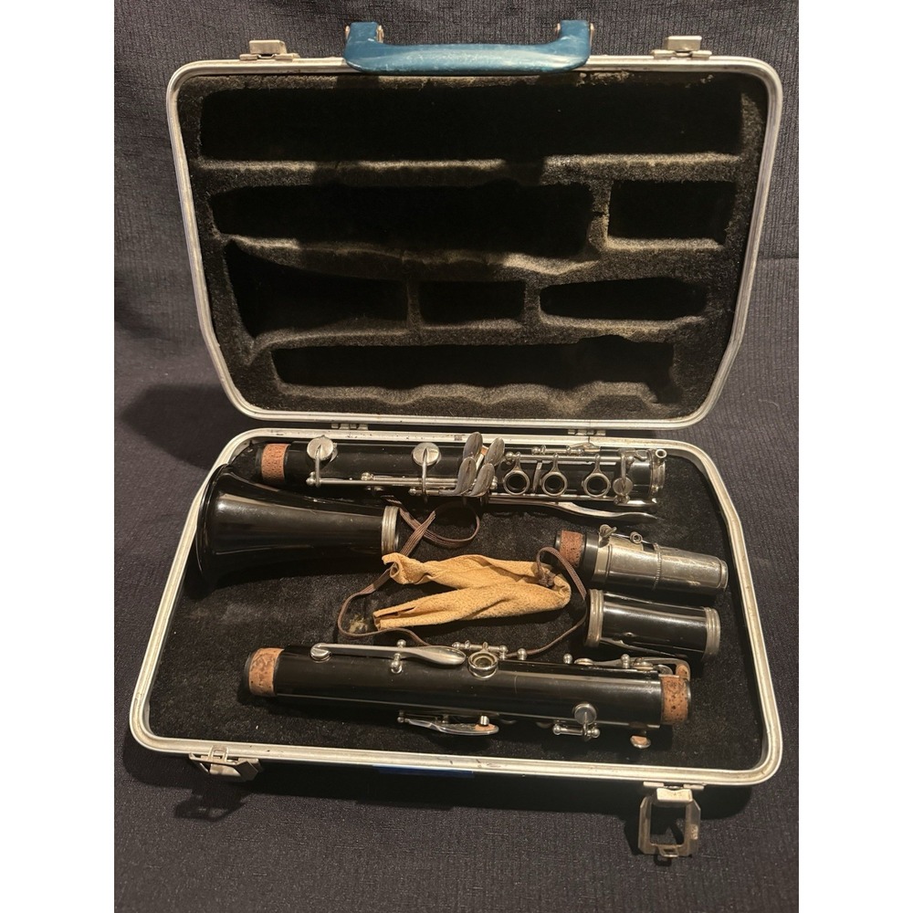 Bundy Clarinet Selmer USA Resonite B Portnoy BP02 Mouthpiece Black Beginner